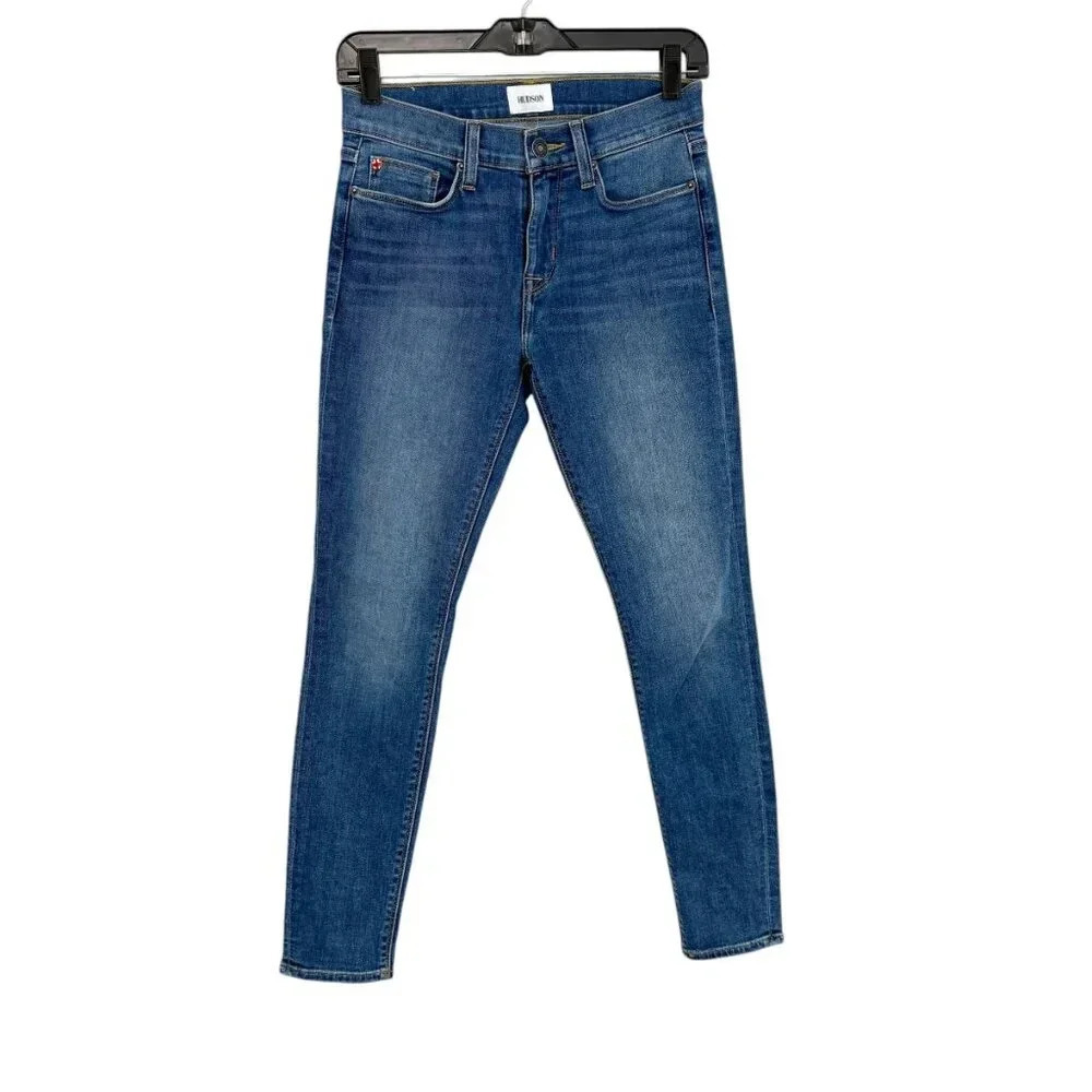 Hudson Mid Rise Natalie Super Skinny Jeans Women's Waist Size 25